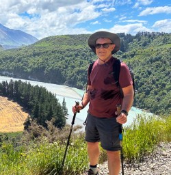 group hike Rakaia Gorge Walkway KC24NOV25