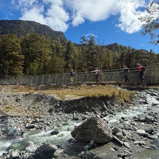 group hike Routeburn Track GW09NOV25
