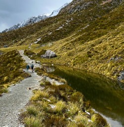 group hike in Mt Cook National Park PS22DEC25