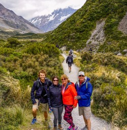 group hooker valley track canterbury