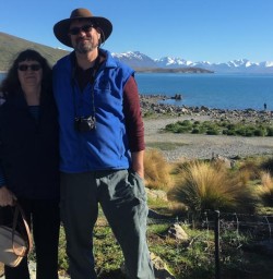 Group at Lake Tekapo, Canterbury New Zealand