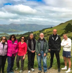 Group pic at Akaroa