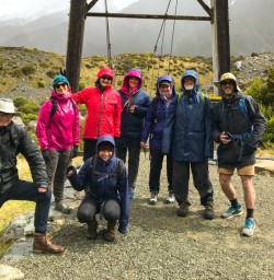 Group pic at Mt Cook