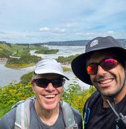 guest and guide Udi Rakaia Gorge Walkway KC10NOV25
