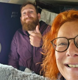 guest and guide connor on their way to stewart island GW10FEB26