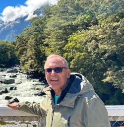 guest exploring Fiordland National Park PS23FEB26
