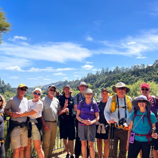 guests and guide Age Karangahake Window Walk SN24FEB26 