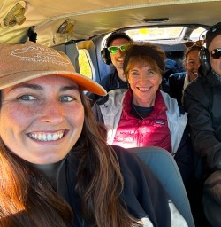 guests and guide Brynee fly into Siberia Valley PS30MAR26