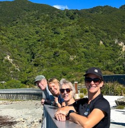 guests and guide Holly in Kaikoura MP16FEB26