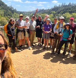 guests and guides Maddy and Age Karangahake Window Walk SN24FEB26
