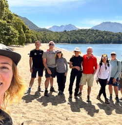 guests and guides Ross and Eva on the kepler track PS09FEB26