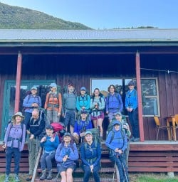 guests and guides Toni and Cullen at Nydia Lodge KC22DEC25