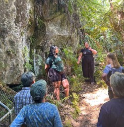 guests at Kohutapu Lodge Maori experience SN04NOV25