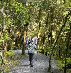 guests at Lake Matheson GE19JAn26
