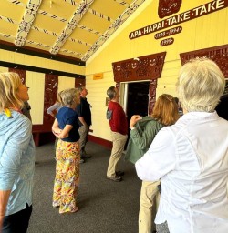 guests at marae Kohutapu Lodge SN27JAn26