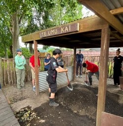 guests experience maori hangi Kohutapu Lodge SN06JAN26