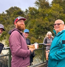 guests explore Huka Falls SN10MAR26
