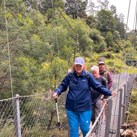 guests explore Karangahake Windows walk SN10MAR26
