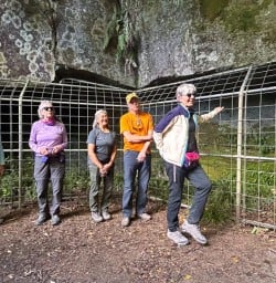 guests explore Kohutapu Lodge and learn about Maori history and culture RS03MAR26