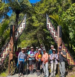 guests explore Paparoa National Park RM23FEB26