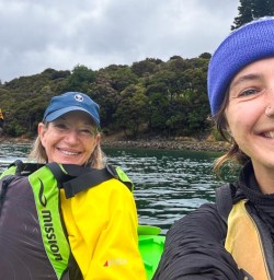 guests explore Queen Charlotte Sounds by kayak RM12JAn26