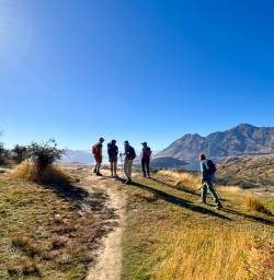 guests explore Rocky Mountain Track in Wanaka MP09MAR26