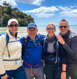 guests explore Stewart Island beaches GW27JAN26