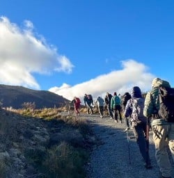guests explore Tongariro National Park RS03MAR26