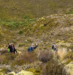 guests explore Tongariro National Park SN13JAN26