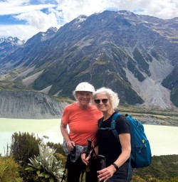 guests explore and hike Mt Cook National Park RM12JAN26