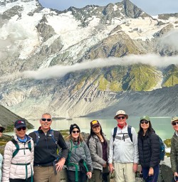 guests explore mt cook national park PS09FEB26
