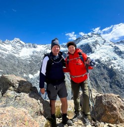 guests explore mt cook national park glaciers RM09FEb26