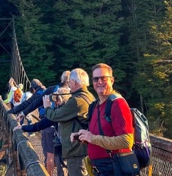 guests exploring Fiordland National Park RM23MAR26