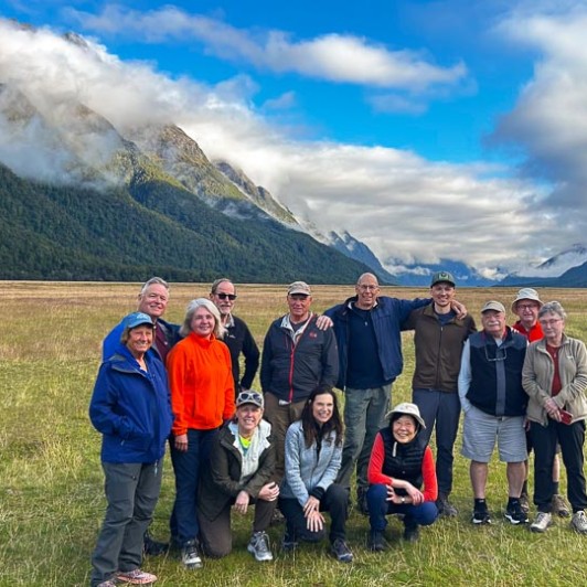 guests exploring Fiordland National Park RM26JAN26