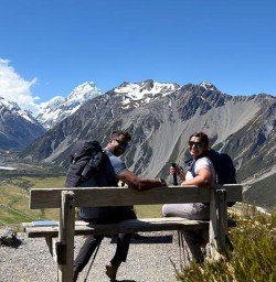 guests exploring Mt Cook National Park Aoraki hike PS24NOV25
