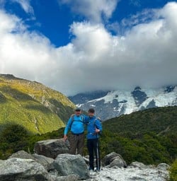 guests exploring Mt Cook National Park GE09MAR26
