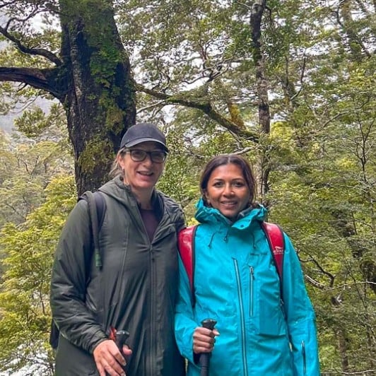 guests exploring Routeburn Track GW18NOV25