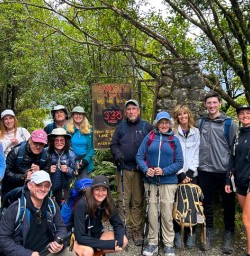 guests exploring the Milford Track GE12JAN26