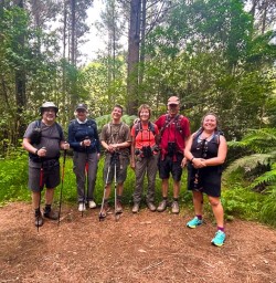 guests forest wallks on North Island GN09FEB26