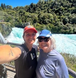guests guests and guide Natalie at Huka Falls RS03MAR26