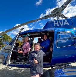 guests heli flight to Kepler Track GW09DEC25