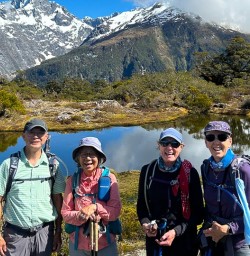 guests hike Key Summit Fiordland National Park MP10NOV25