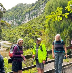 guests hike Pororari River Trail MP16FEB26