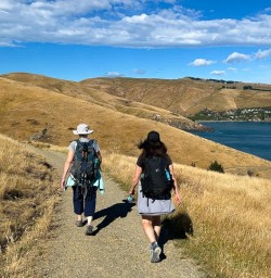 guests hike Rakaia Gorge KC22DEC25