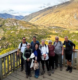 guests hike Rocky Mountain Track in Wanaka RM23MAR26