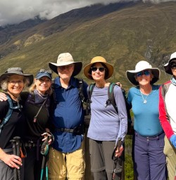 guests hike Rocky Mountain track in wanaka RM12JAn26