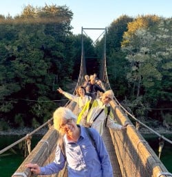 guests hike in Fiordland National Park RM23MAR26