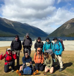 guests hike in Nelson Lakes National Park KC23FEB26