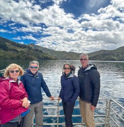 guests hike in Nelson Lakes National Park RM23FEB26
