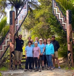 guests hike in paparoa national park KC16MAR27